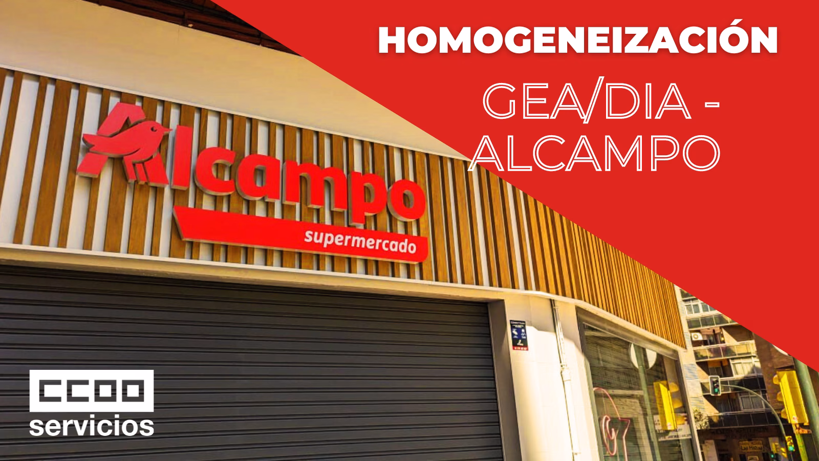 Reunión para la homogeneización GEA/Dia – Alcampo
