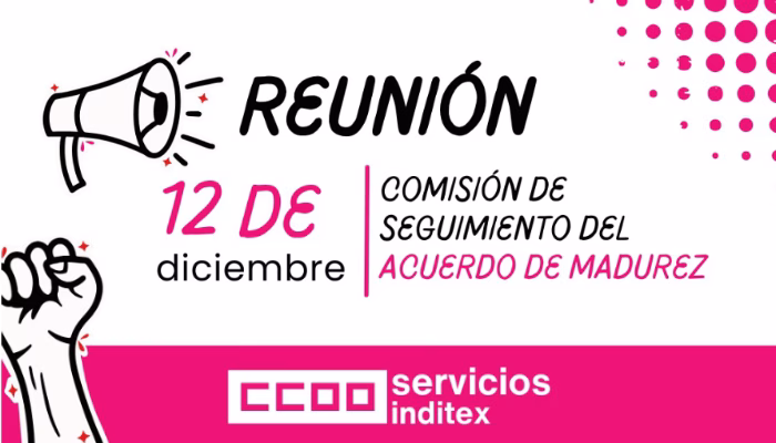 Reunión de la Comisión de seguimiento del Acuerdo de Madurez de Grupo Inditex
