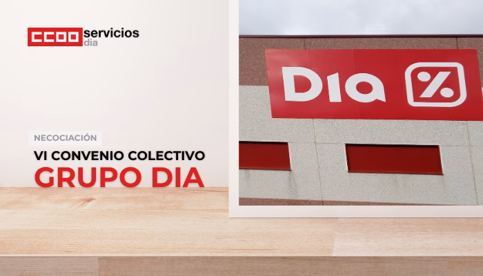 Segunda  reunión de la mesa negociadora del VI Convenio Colectivo de Grupo DIA