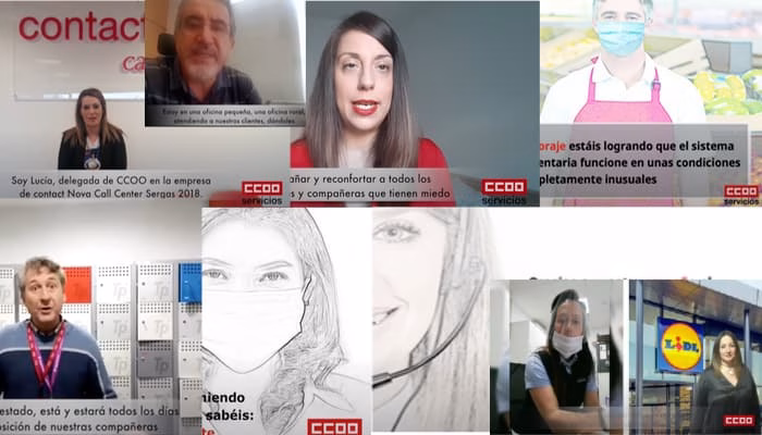 Trabajadores de contact center, supermercados y sector financiero siempre contigo. ¡Gracias!