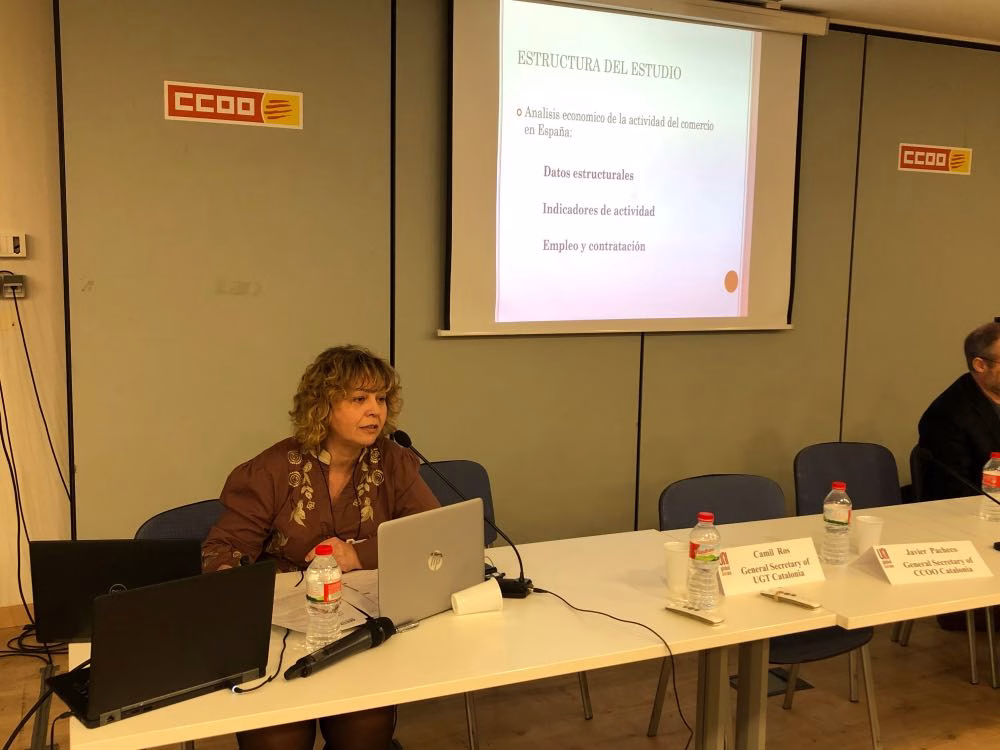 Reunión del comité director mundial de UNI Comercio en Barcelona